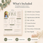 The Year I Turned Five Milestone Board preview 4