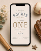 Rookie of the Year First Birthday Invitation preview 2
