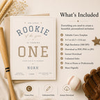 Rookie of the Year First Birthday Invitation preview 4