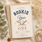 Rookie Of The Year First Birthday Invitation preview 1