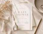 Minimalist Baby Shower Invitation Template preview 6