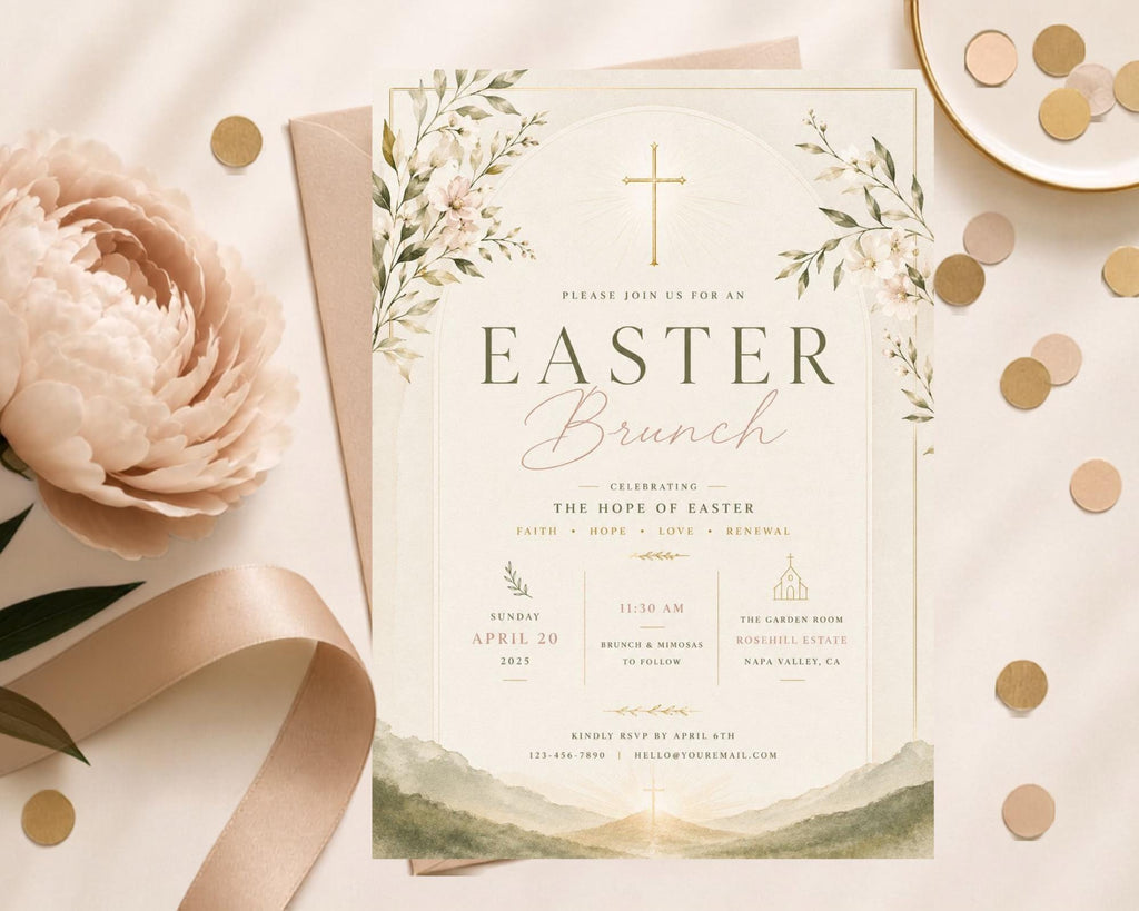 Easter Invitation Template preview 8