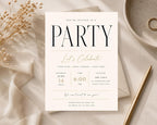 Elegant Party Invitation Template preview 6