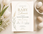 Baby Shower Invitation Template preview 2