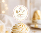 Baby Shower Cupcake Topper Template preview 2