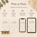 Vow Renewal Invitation Template preview 6