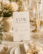 Vow Renewal Invitation Template preview 3