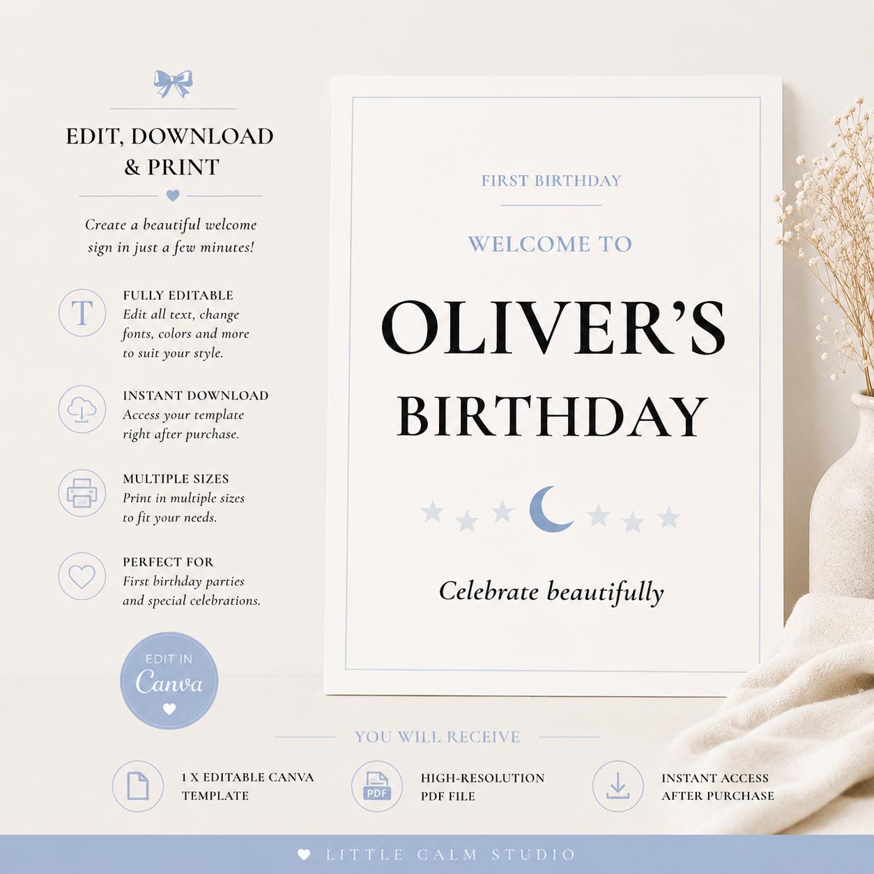 Birthday Welcome Sign preview 3