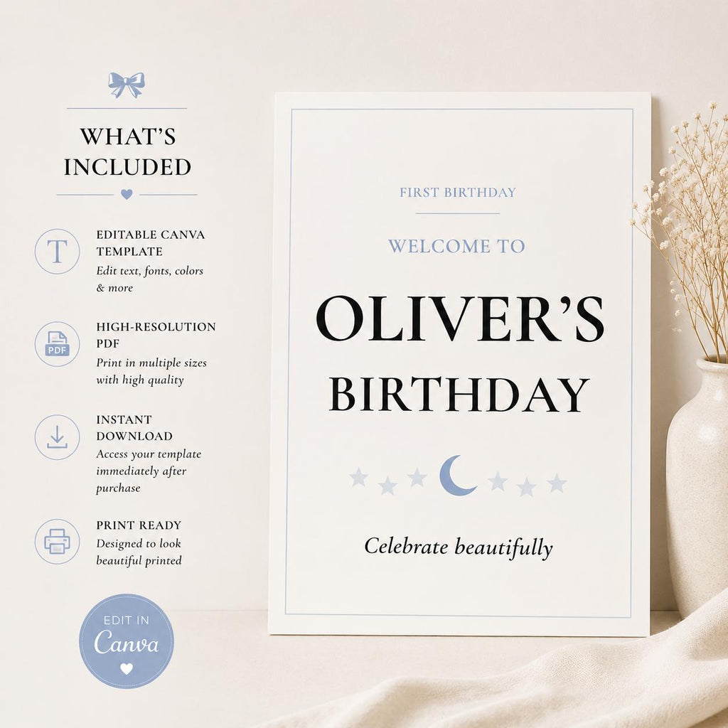 Birthday Welcome Sign preview 2