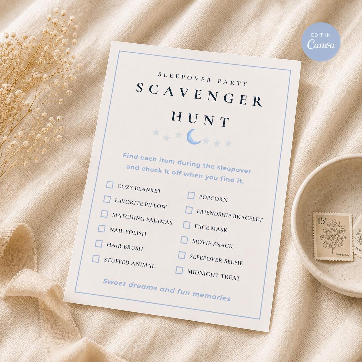 Sleepover Scavenger Hunt preview 4
