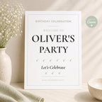 Birthday Welcome Sign preview 2