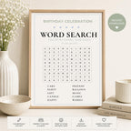 Birthday Word Search preview 1