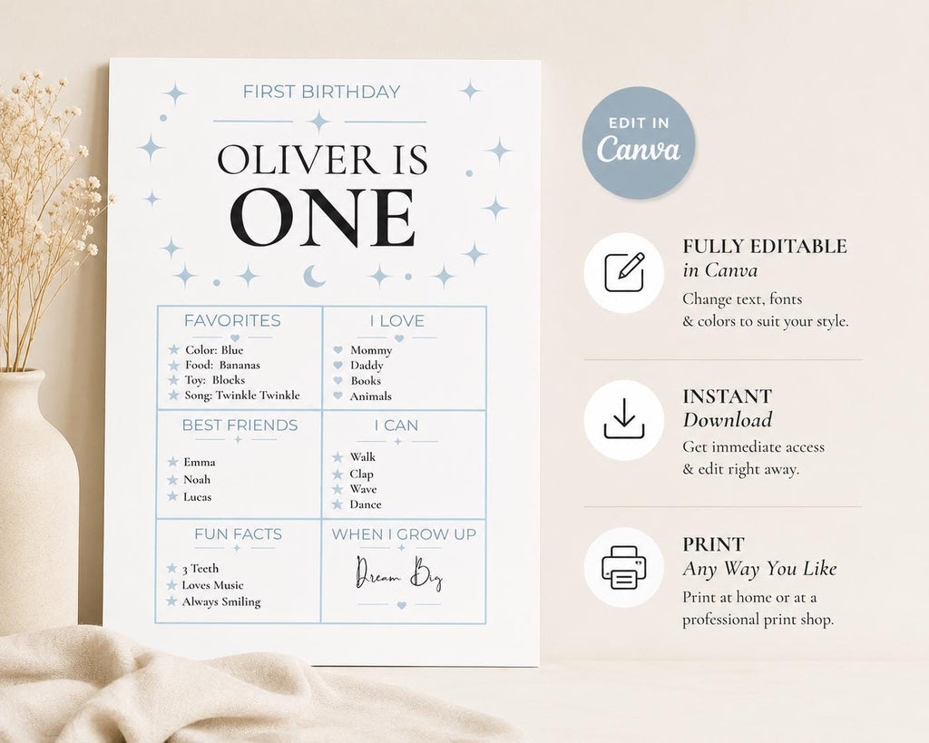 Birthday Milestone Sign preview 2