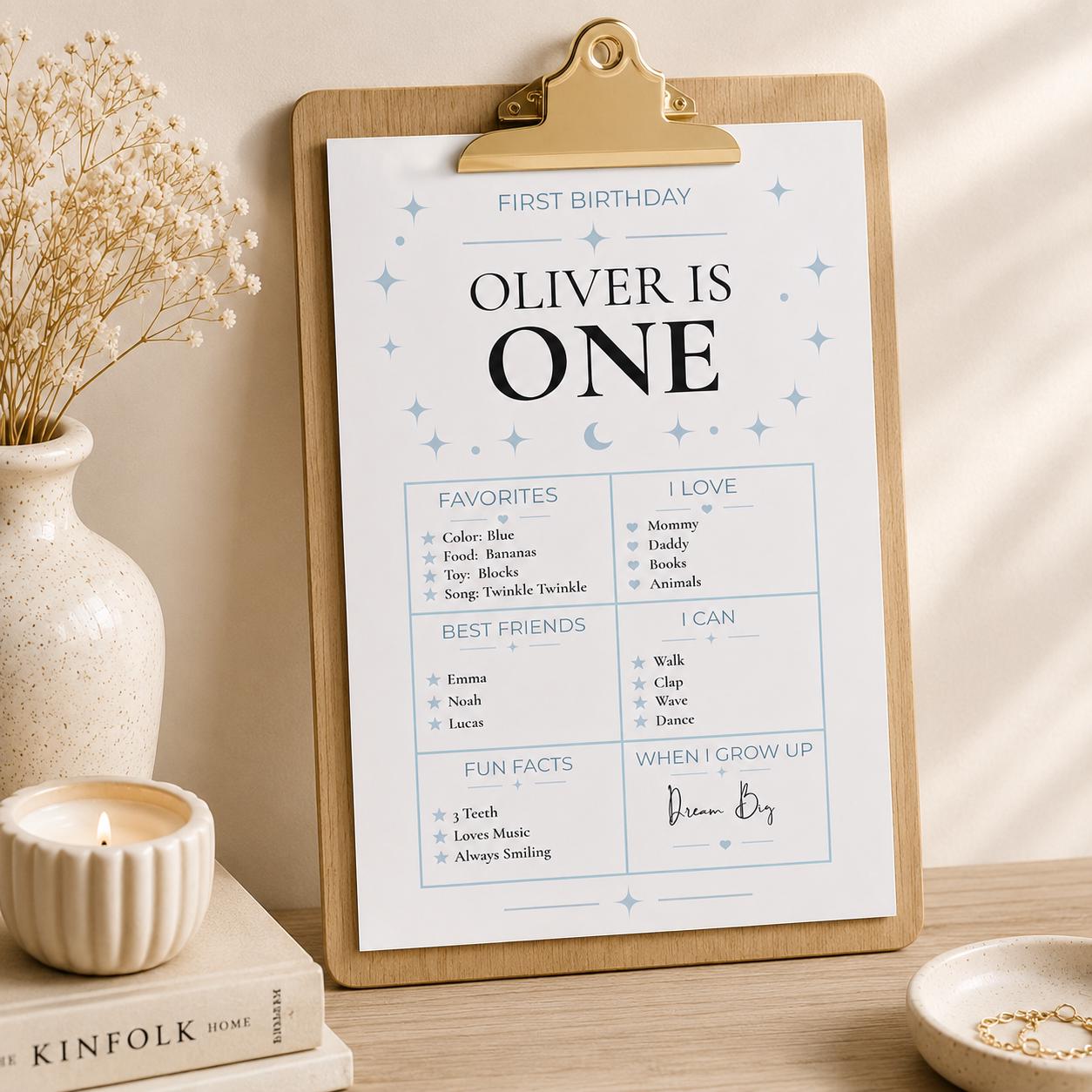 Birthday Milestone Sign preview 3