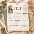 The Year I Turned Five Milestone Board preview 1
