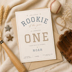 Rookie of the Year First Birthday Invitation preview 1