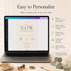 Vow Renewal Invitation Template preview 4