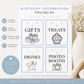Birthday Party Sign Set preview 1