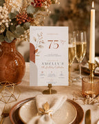 75th Birthday Invitation Template preview 3